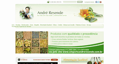 Desktop Screenshot of andreresende.com.br
